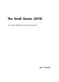 Cover page: The Small Graves