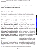 Cover page: Adapting Social Neuroscience Measures for Schizophrenia Clinical Trials, Part 2: Trolling the Depths of Psychometric Properties