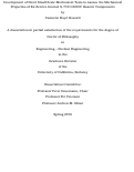 Cover page: Development of Novel Small Scale Mechanical Tests to Assess the Mechanical Properties of Ex-Service Inconel X-750 CANDU Reactor Components