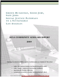 Cover page: GREEN BUILDINGS, GOOD JOBS, SAFE JOBS: SOCIAL JUSTICE PATHWAYS TO A SUSTAINABLE LOS ANGELES