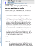 Cover page: Predicting the timing properties of phosphor-coated scintillators using Monte Carlo light transport simulation