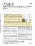 Cover page: Ultrafast Charge Transfer between Light Absorber and Co3O4 Water Oxidation Catalyst across Molecular Wires Embedded in Silica Membrane