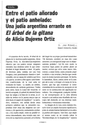 Cover page: Entre el patio añorado y el patio anhelado: Una judía argentina errante en El árbol de la gitana de Alicia Dujovne Ortiz