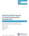 Cover page: Transit Investment Impacts on Land Use Beyond the Half-Mile Mark