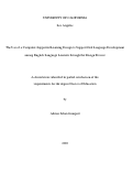 Cover page: The Use of A Computer-Supported Learning Design to Support Oral Language Development among English Language Learners through the Design Process