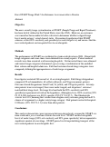 Cover page: Does START triage work? An outcomes assessment after a disaster.