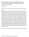 Cover page of Battling Biopolitics, Racialization, and Pariah Femininity:&nbsp;An Intersectional Reading of the “Female Titan” in Hajime Isayama’s Attack on Titan