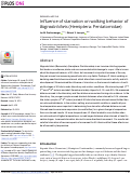 Cover page: Influence of starvation on walking behavior of Bagrada hilaris (Hemiptera: Pentatomidae)