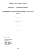 Cover page: A political theory of the firm : why ownership matters