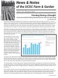Cover page of News &amp; Notes of the UCSC Farm &amp; Garden, Issue 173