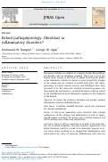 Cover page: Keloid pathophysiology: fibroblast or inflammatory disorders?