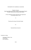 Cover page: Empathy in Inquiry : supporting middle school science students in developing empathy through group reflections during guided inquiry