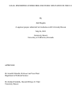 Cover page: Legal Disparities Across Free and Public Education in the United States