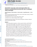 Cover page: CD14+CD16+ monocytes are the main target of Zika virus infection in peripheral blood mononuclear cells in a paediatric study in Nicaragua