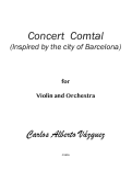Cover page: Concert Comtal