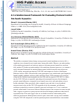 Cover page: A Correlation-Based Framework for Evaluating Postural Control Stochastic Dynamics