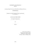 Cover page: Learning Graph Structures in Task-Oriented Dialogue Systems