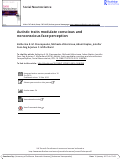 Cover page: Autistic traits modulate conscious and nonconscious face perception