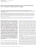 Cover page: Effort-Based Decision-Making Paradigms for Clinical Trials in Schizophrenia: Part 1—Psychometric Characteristics of 5 Paradigms