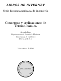 Cover page: Conceptos y Aplicaciones de Termodinámica