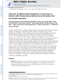 Cover page: Outcomes for Nitazoxanide Treatment in a Case Series of Patients with Primary Immunodeficiencies and Rubella Virus-Associated Granuloma