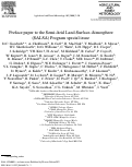 Cover page: Preface paper to the Semi-Arid Land-Surface-Atmosphere (SALSA) Program special issue.