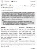 Cover page: The forest and the trees: a narrative medicine curriculum by residents for residents.