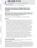 Cover page: Trajectories of the Expression of Negative Emotion From Kindergarten to First Grade: Associations With Academic Outcomes