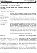 Cover page: The Unique Brain Anatomy of Meditation Practitioners: Alterations in Cortical Gyrification