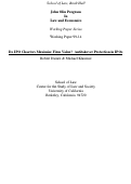 Cover page: Do IPO Charters Maximize Firm Value?  Antitakeover Protection in IPOs