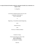 Cover page: An improved immersed boundary method for atmospheric boundary layer simulations over complex terrain