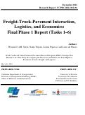 Cover page: Freight-Truck-Pavement Interaction, Logistics, and Economics: Final Phase 1 Report (Tasks 1–6)