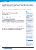Cover page: Corrigendum: Comparing client and staff reports on tobacco-related knowledge, attitudes, beliefs and services provided in substance use treatment