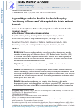 Cover page: Regional Hypoperfusion Predicts Decline in Everyday Functioning at Three-Year Follow-Up in Older Adults without Dementia