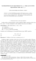 Cover page: Nonexistence of solutions in $(0,1)$ for K-P-P-type equations