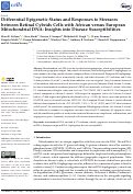 Cover page: Differential Epigenetic Status and Responses to Stressors between Retinal Cybrids Cells with African versus European Mitochondrial DNA: Insights into Disease Susceptibilities.