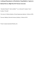 Cover page: An Integral Experiment on Polyethylene Using Radiative Capture in Indium Foils in a High Flux D-D Neutron Generator