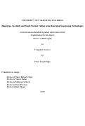 Cover page: Haplotype Assembly and Small Variant Calling using Emerging Sequencing Technologies