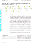 Cover page: The size and pervasiveness of Ly α–UV spatial offsets in star-forming galaxies at z ∼ 6