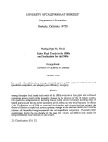 Cover page: Major Fiscal Trends in the 1980s and Implications for the 1990s