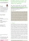 Cover page: Controlled comparison of species- and community-level models across novel climates and communities