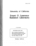 Cover page: CYCLOTRON