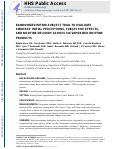 Cover page: Randomized within‐subject trial to evaluate smokers’ initial perceptions, subjective effects and nicotine delivery across six vaporized nicotine products