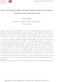 Cover page of Distal causal excursion effects: modeling long-term effects of time-varying treatments in micro-randomized trials