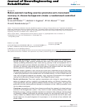 Cover page: Robot-assisted reaching exercise promotes arm movement recovery in chronic hemiparetic stroke: a randomized controlled pilot study