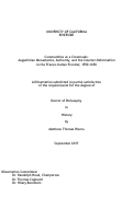 Cover page: Communities at a Crossroads: Augustinian Monasteries, Authority, and the Counter-Reformation in the Franco-Italian Frontier, 1550-1650