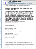 Cover page: The genetic landscape of severe combined immunodeficiency in the United States and Canada in the current era (2010-2018).