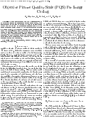 Cover page: Objective Picture Quality Scale (PQS) For Image Coding