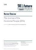 Cover page: The Journey of the Horizontal People