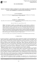 Cover page: What Happens When Mobility-Inclined Market Segments Face Accessibility-Enhancing Policies?